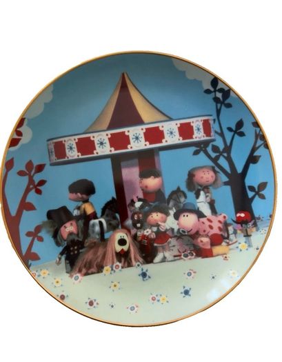 BBC Golden Age of Television Porcelain collector plates
