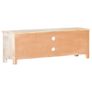 TV Cabinet 120x30x40 cm Rough Acacia Wood Image 5