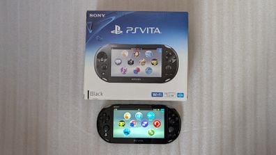 Boxed Sony PlayStation PS Vita Slim : Black