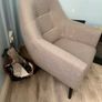 Grey Armchair Image 3