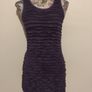 Beautiful Purple Ruffle Dress Image 3