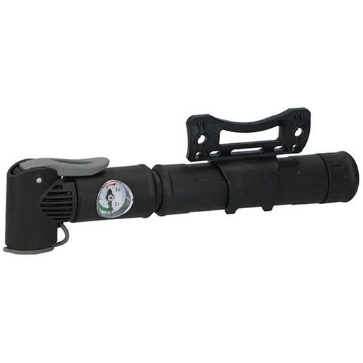 Bicycle Gear Hand Pump with Pressure Gauge 22,5 cm & Bracket