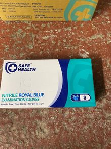 Nitrile Examination Gloves - Size S, 9 Packs Of 100