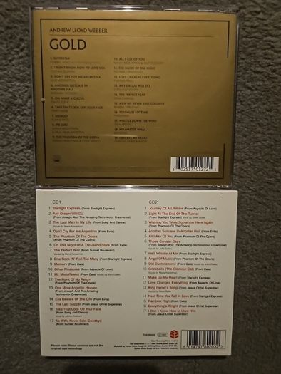 Andrew Lloyd Webber CDs Collection: Gold / The Essential Collection. 2 CD. New.