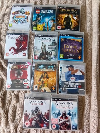 PS3 games and console