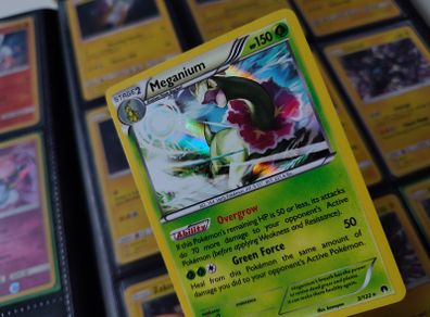 Meganium ! Holo Rare ! from BREAKpoint Set ! 2016 ! Pokemon Card !