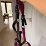Two bridles (one leather with bit and one material) with le mieux head collar Image 7