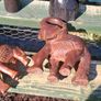 Hand carved Elephants Image 2