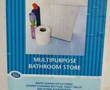 Wooden Bathroom Storage Box New