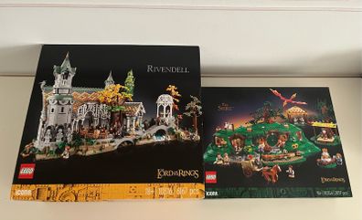 LEGO Icons The Lord Of The Rings Rivendell & The Shire Bundle 10316\10354