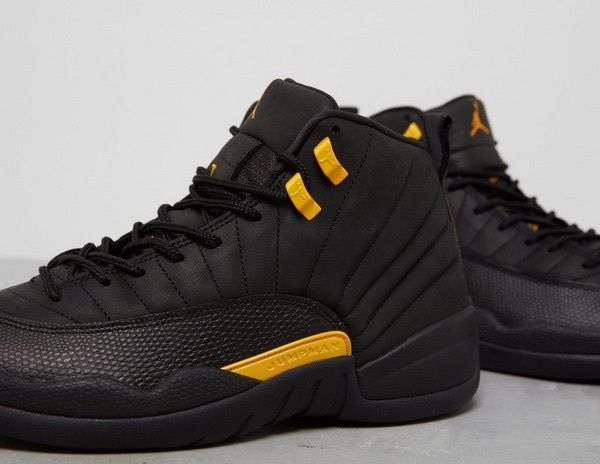 Air Jordan 12  Retro Black/Taxi