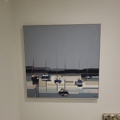 Abstract Marina Print