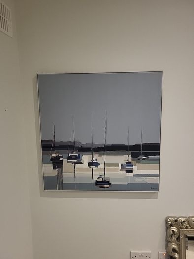 Abstract Marina Print