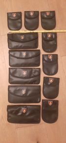 Fireproof Wallets x 12 for documents, cash, jewellery etc