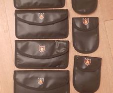 Fireproof Wallets x 12 for documents, cash, jewellery etc