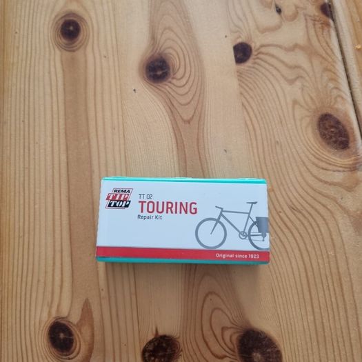 road bike and accessories