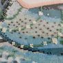 Handmade Cross Stitch Embroidy - Mermaid Image 2
