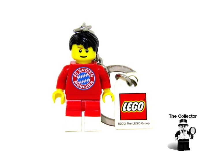 Lego Vintage Soccer FC Bayern Munich Player Key Chain Rare And Hard To Find Now As There Is Not Many Around Anymore