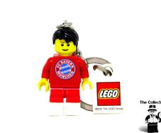 Lego Vintage Soccer FC Bayern Munich Player Key Chain Rare And Hard To Find Now As There Is Not Many Around Anymore