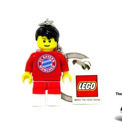 Lego Vintage Soccer FC Bayern Munich Player Key Chain Rare And Hard To Find Now As There Is Not Many Around Anymore