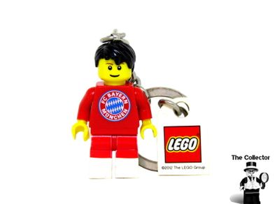 Lego Vintage Soccer FC Bayern Munich Player Key Chain Rare And Hard To Find Now As There Is Not Many Around Anymore