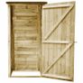 Garden Tool Shed Impregnated Pinewood 88x76x175 cm Image 5