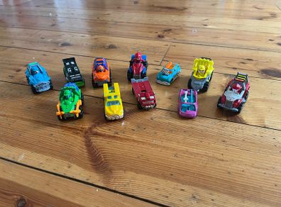 Kids toy cars with some paw patrol ones