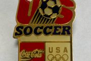 Coca Cola USA Olympic Soccer Pin
