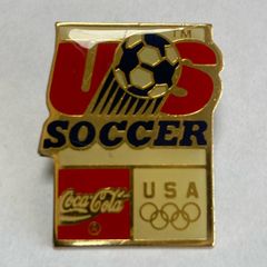 Coca Cola USA Olympic Soccer Pin