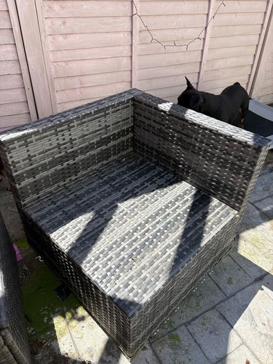 3 x garden seats