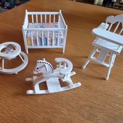 Dolls house nursery