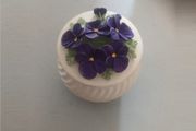 Vintage Welsh Handmade Trinket Box 1984