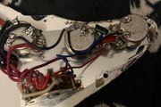 Fender Stratocaster potentiometer wiring set with 5 way switch volume tone electric guitar parts accessories