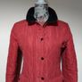 Red Quilted Jacket Image 5