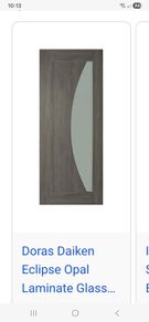 Grey Daiken Doras Glass Door