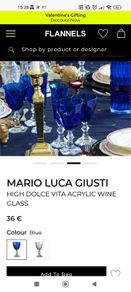 Mario Luca Giusti wine glasses
