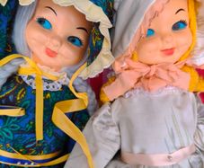 2 x Vintage Dolls