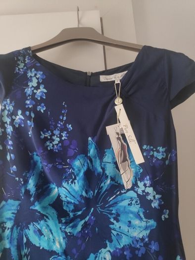 Pure silk dress