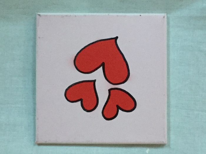 Love Hearts paintings