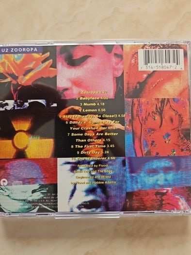U2  CD  - Zooropa