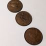 3 x UK Farthings Image 3