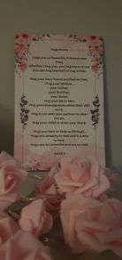 Poetry Canvas/Magnets (Hugs)