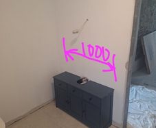 navy bathroom vanity