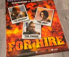 video game posters x 4