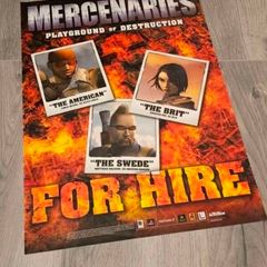video game posters x 4