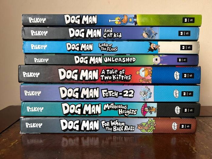 Dog Man Books x 8