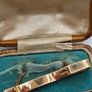 Vintage 9ct yellow gold tie clip Image 2
