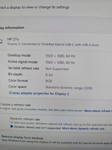 HP 24  27 Monitors Full HD   Excellent Working Condition