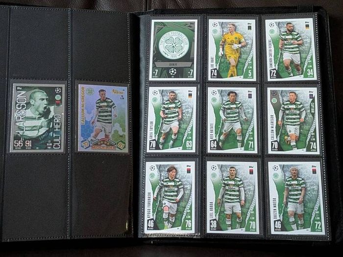 Celtic FC Team Cards Match Attax 23/24