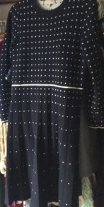 HOBBS London Navy Dress Size 12